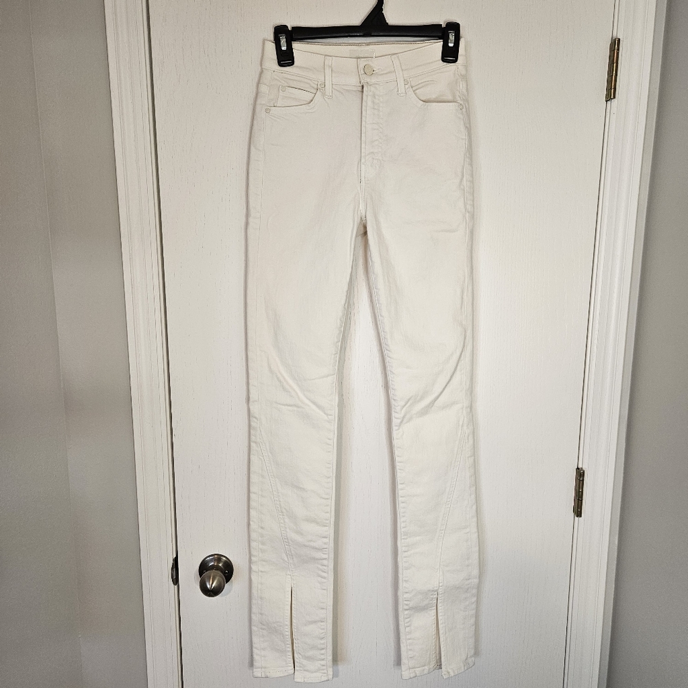 Mother Jeans- The Rascal Sliced Up Heel-Playdate